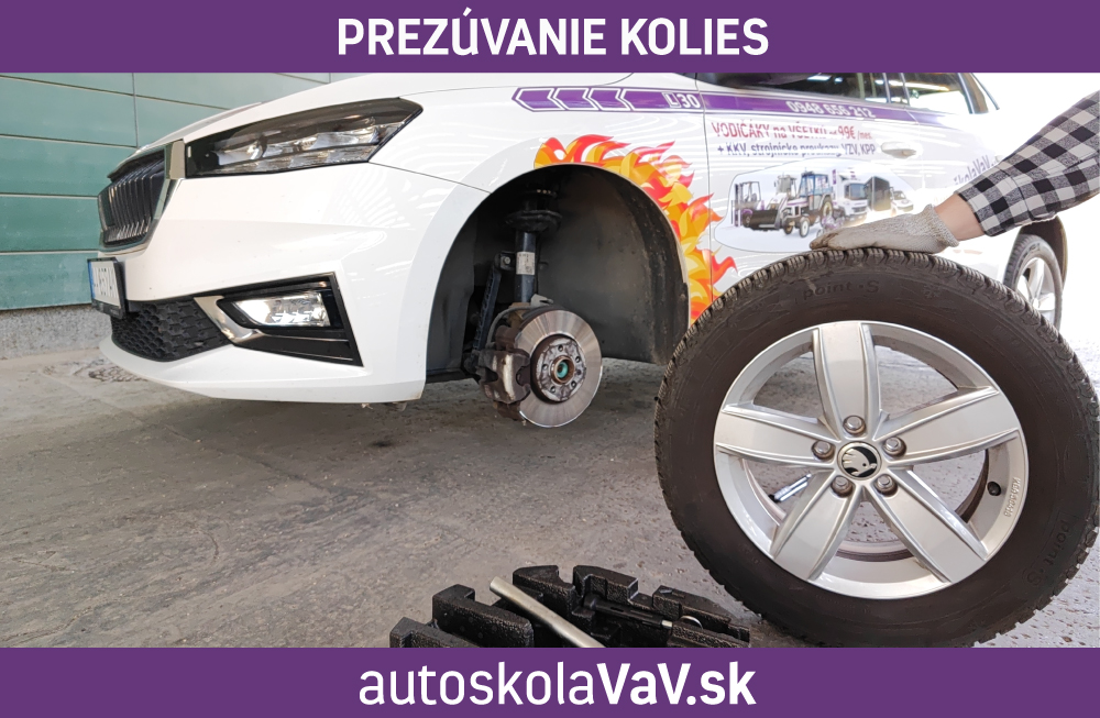 Mechanik prezúvajúci pneumatiku