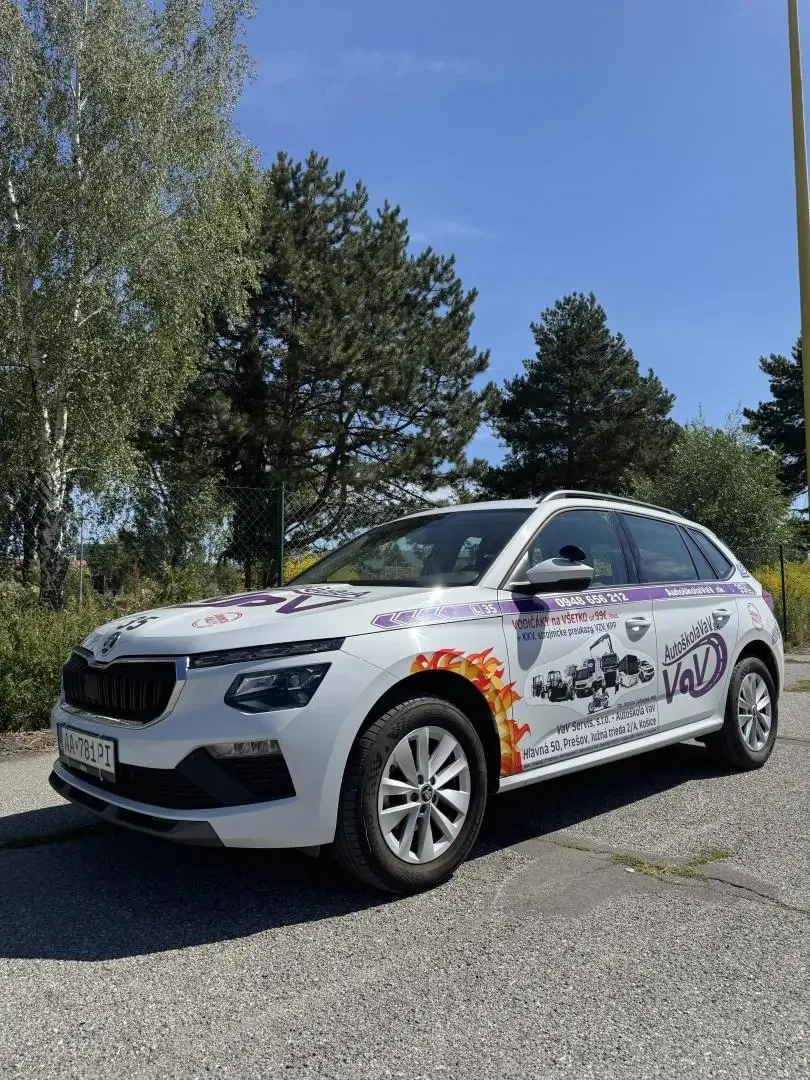 Cvičisko — Autoškola VaV Poprad